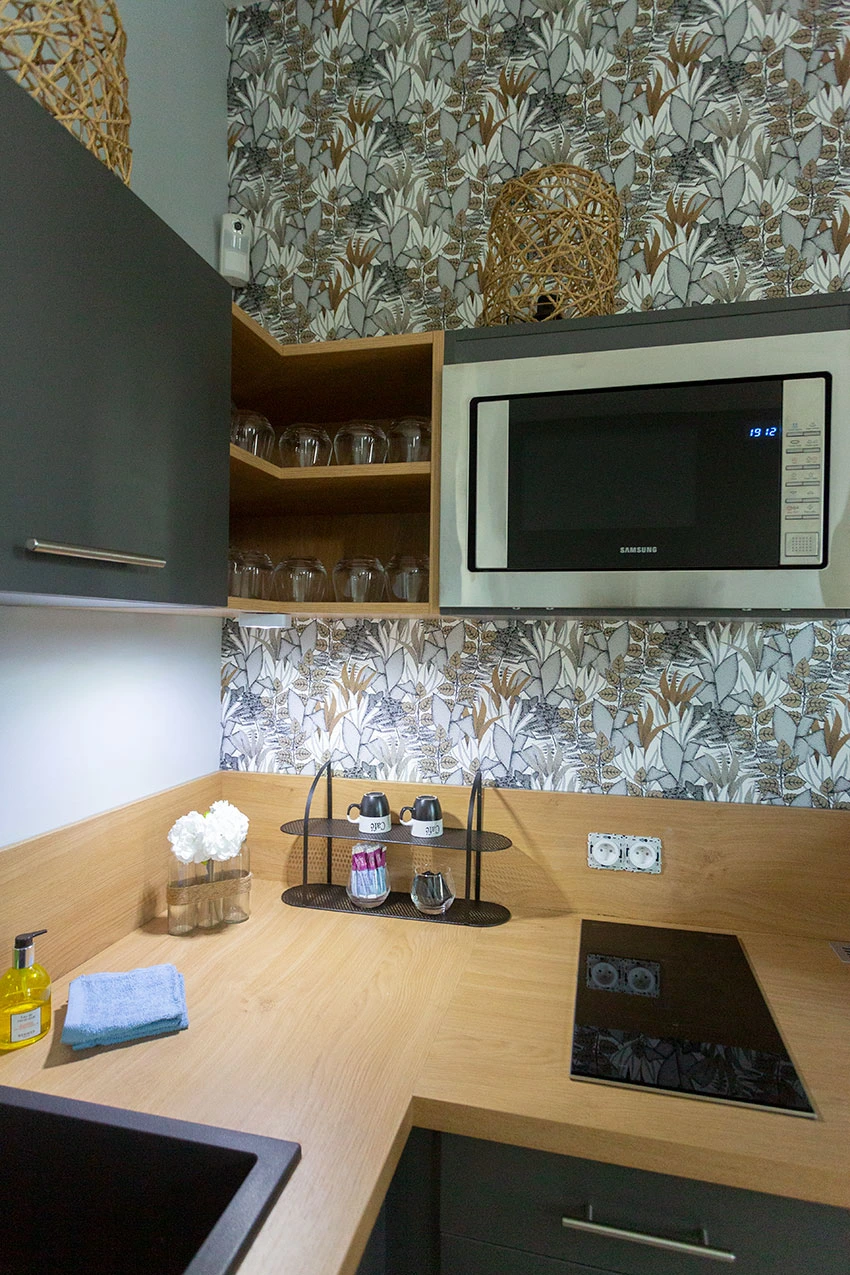 kitchenette à disposition